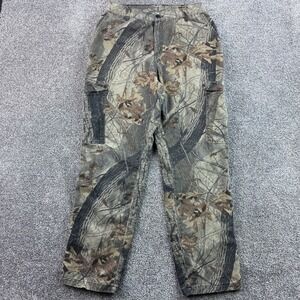 Vintage Spartan Outdoors Camo Cargo Pants Mens Large Realtree Camouflage Hunting